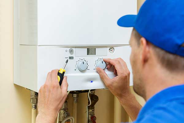 maintenance Service on gas boiler | Pro Comfort Heating & Cooling